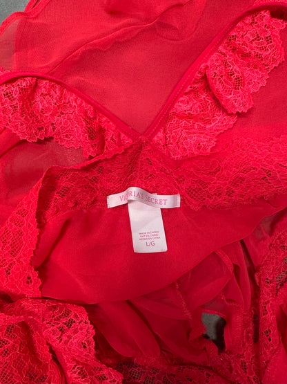 Women’s Y2K Victoria Secret Red/Coral Baby Doll Cami