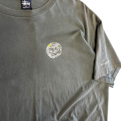 Vintage Stussy Circle Dragon Tee