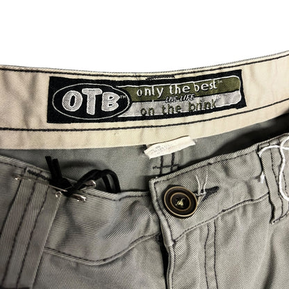 Vintage OTB Green Carpenter Baggy Shorts