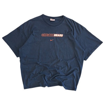 Vintage Chicago Bears Navy Nike Center Swoosh Tee