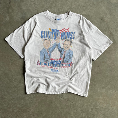 Vintage Bill Clinton Gore 1992 Salem Sportswear T Shirt
