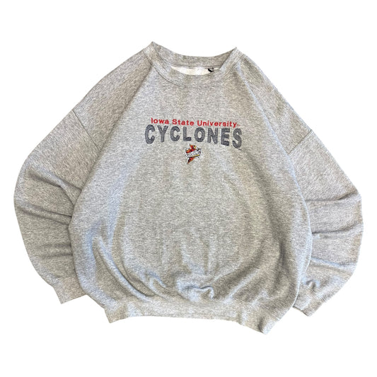 Vintage Iowa State Cyclones Embroidered Sweatshirt