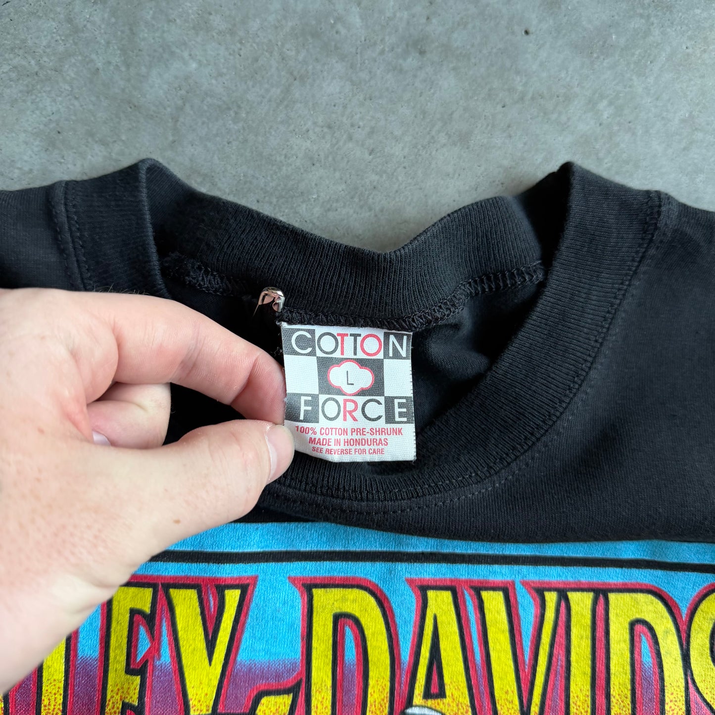 Vintage Jamaica Harley Davidson V-Twin Engine ‘Irie Power’ Tee