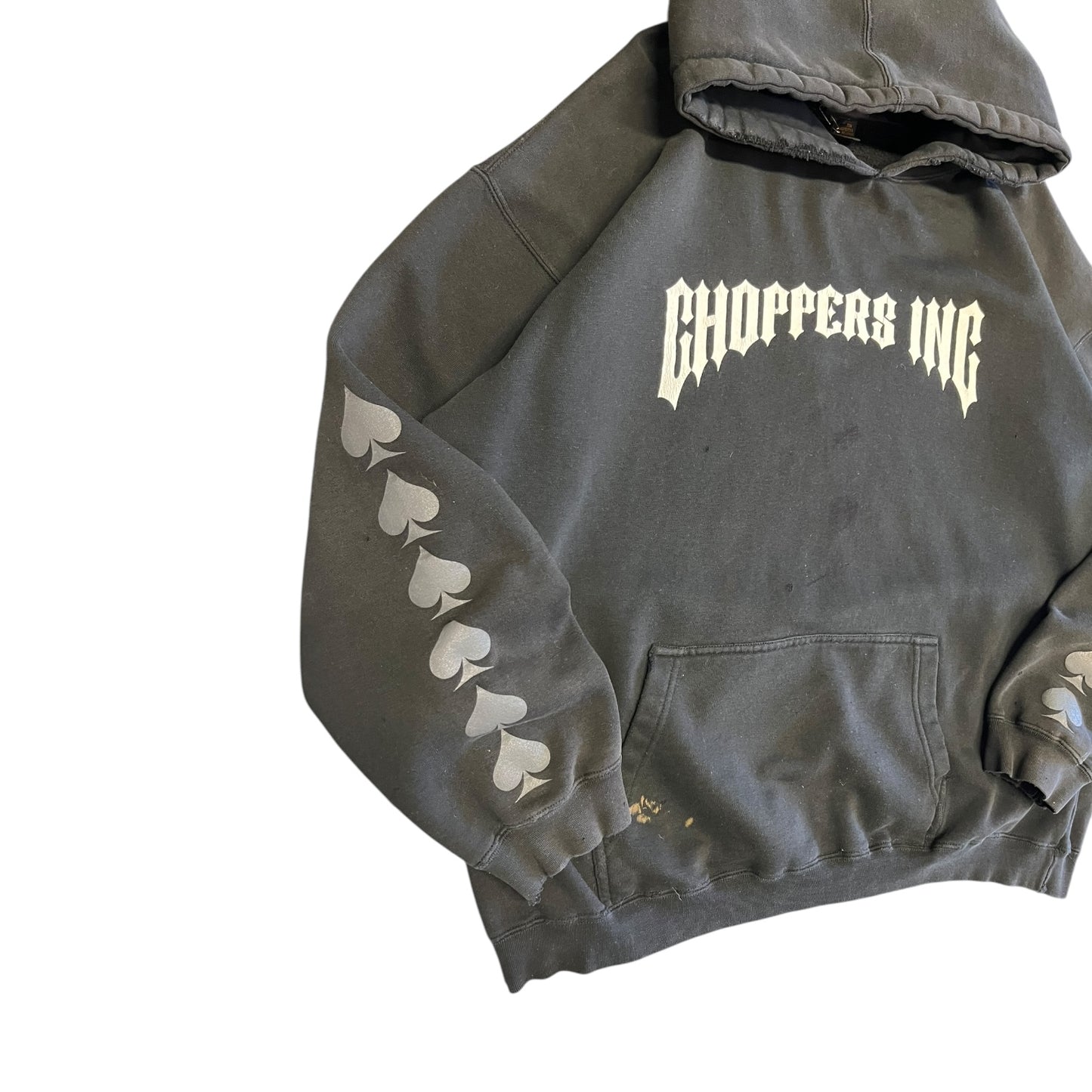 Y2K Choppers Inc Spade Sleeve Hit Hoodie