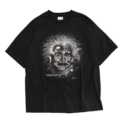 Vintage Albert Einstein Space Face & Quote Tee