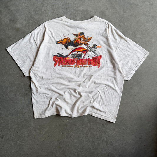 Y2K Sturgis Bike Week 2006 Mad Hog Tee