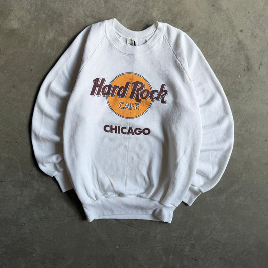 Vintage Chicago Hard Rock Cafe Raglan Cut Sweatshirt