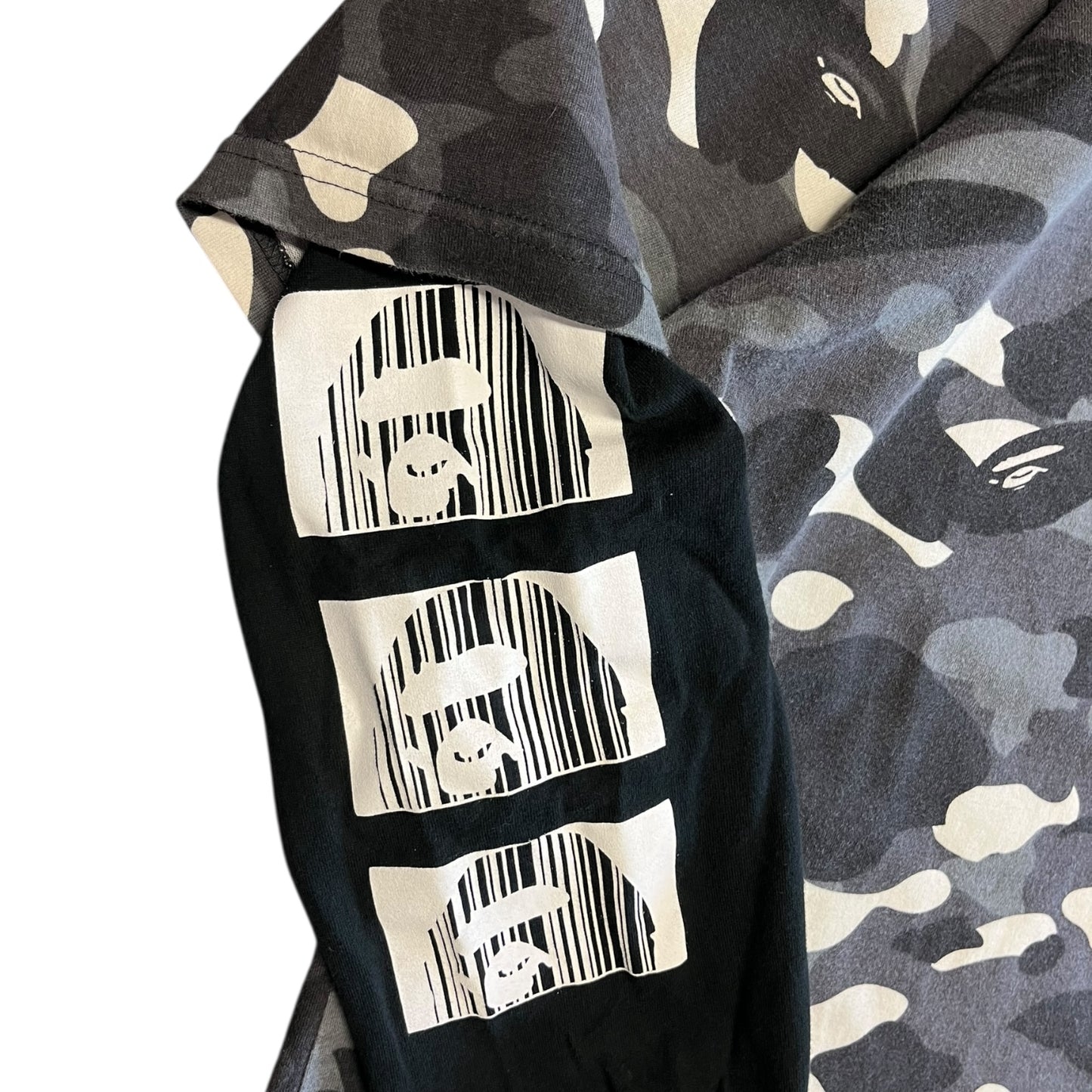 A Bathing Ape BAPE Space Camo 2 Layer T Shirt