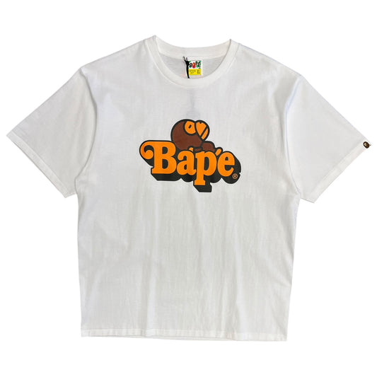 A Bathing Ape Baby Milo Spell Out T Shirt