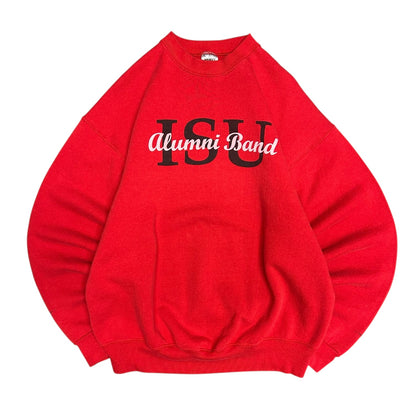 Vintage Red ISU Alumni Band Sweatshirt