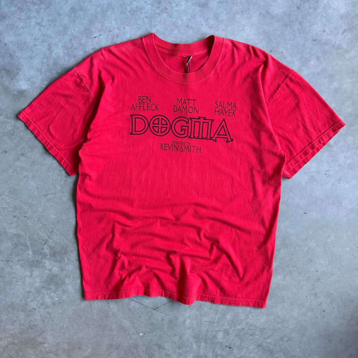 Vintage Dogma Movie Promo Cast & Director Red T Shirt