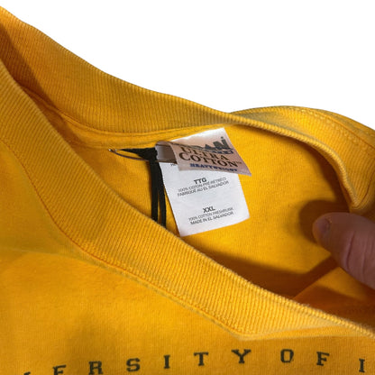 Y2K Iowa Hawkeyes Outback Bowl Yellow Longsleeve