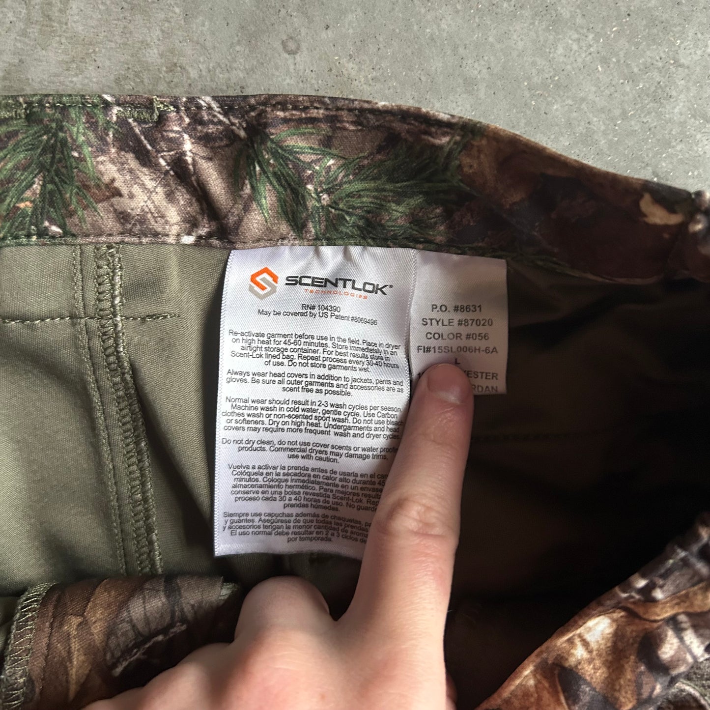 Y2K Realtree Scentlok Camo Pants