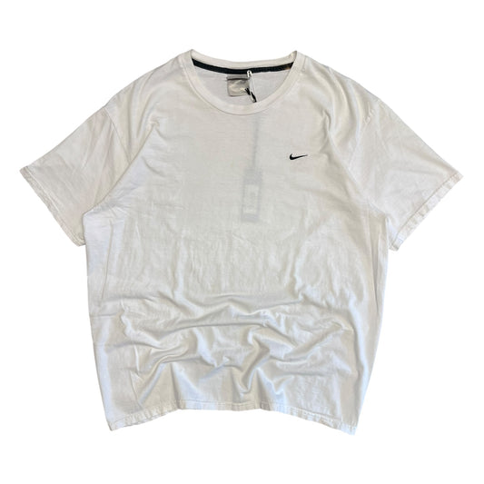 Y2K Nike Mini Swoosh White Tee
