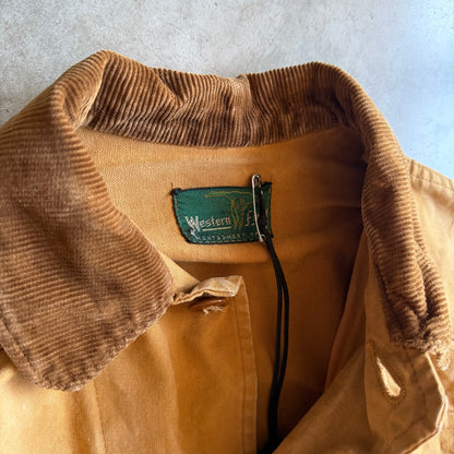 Vintage 60s Western Field Canvas Hunters Jacket