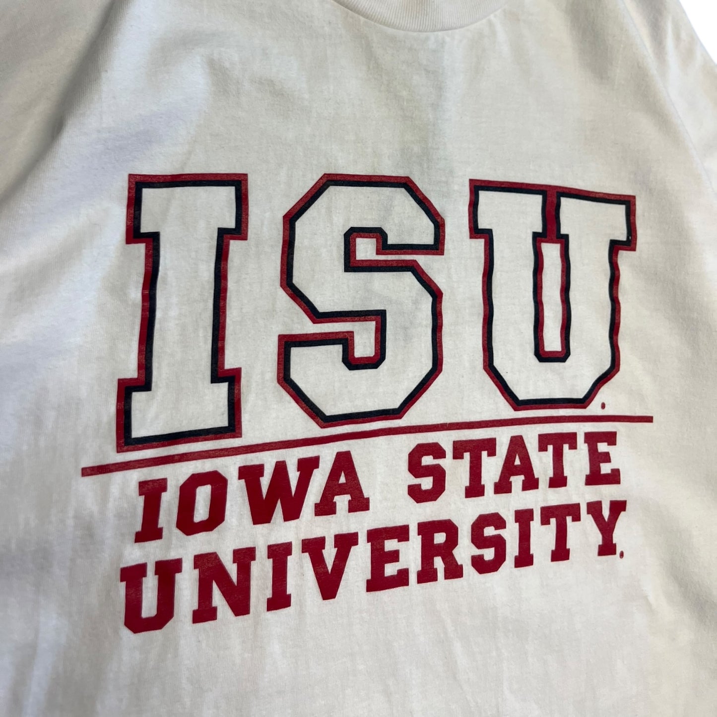 Vintage Iowa State University Spell Out Long Sleeve