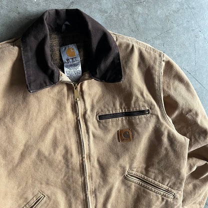 Carhartt ‘J97 CML’ Camel Brown Duck Detroit Jacket