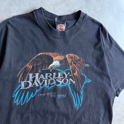 Vintage Hawaii Harley Davidson Eagle ‘One With The Wind’ Tee