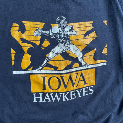 Vintage Iowa Hawkeyes QB Pass Tee