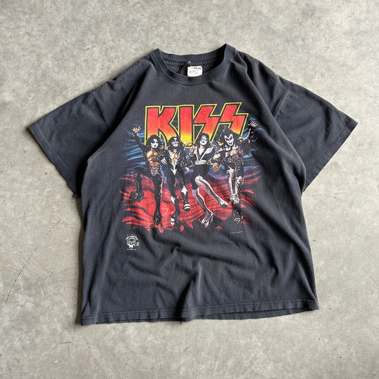 Vintage KISS 20 Years Of Destruction Tour T Shirt