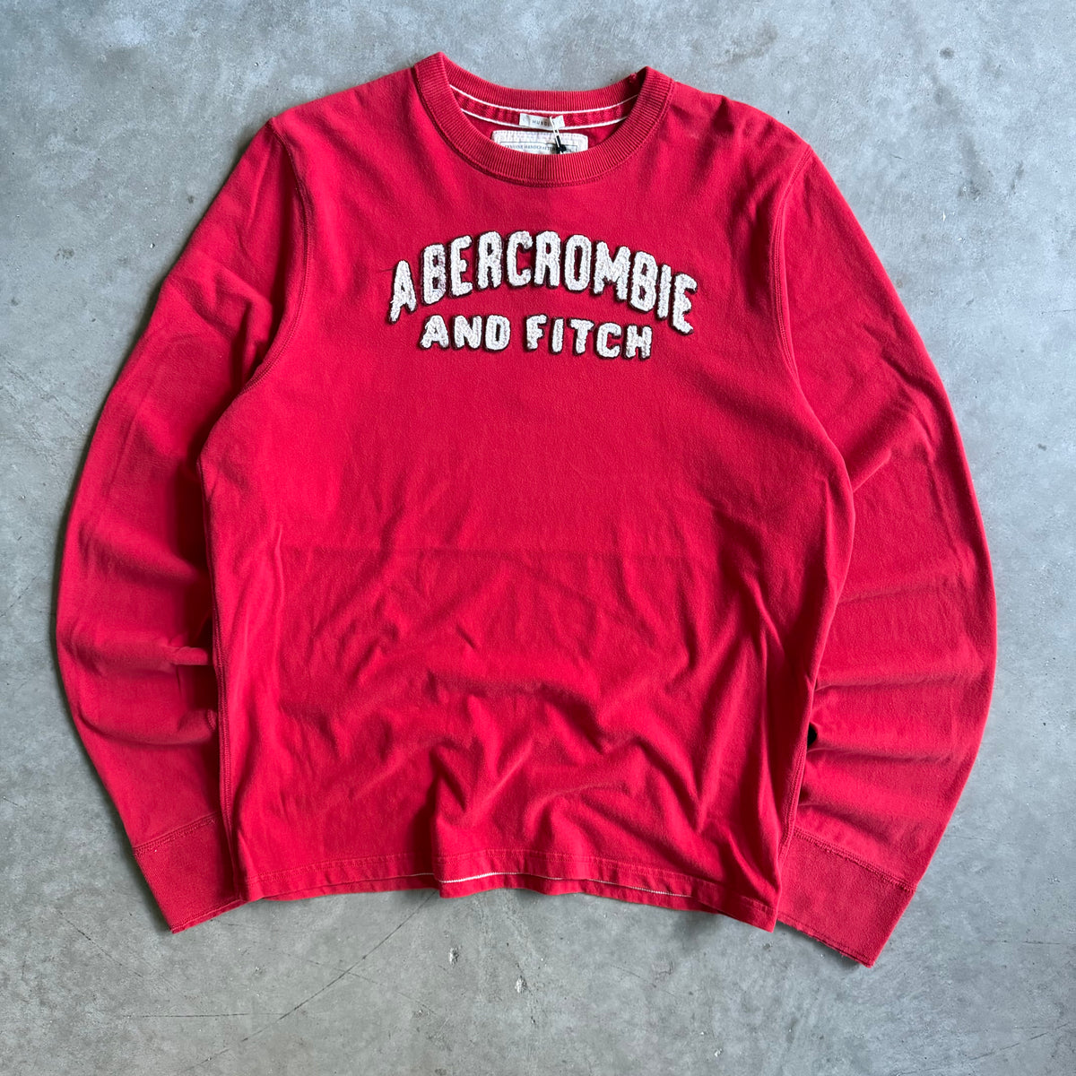 Y2K Abercrombie & Fitch Embroidered Spell-Out Longsleeve