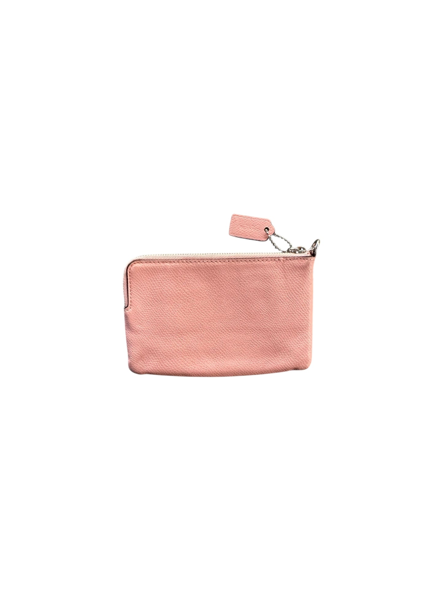 Coach Pink Wristlet Pouch