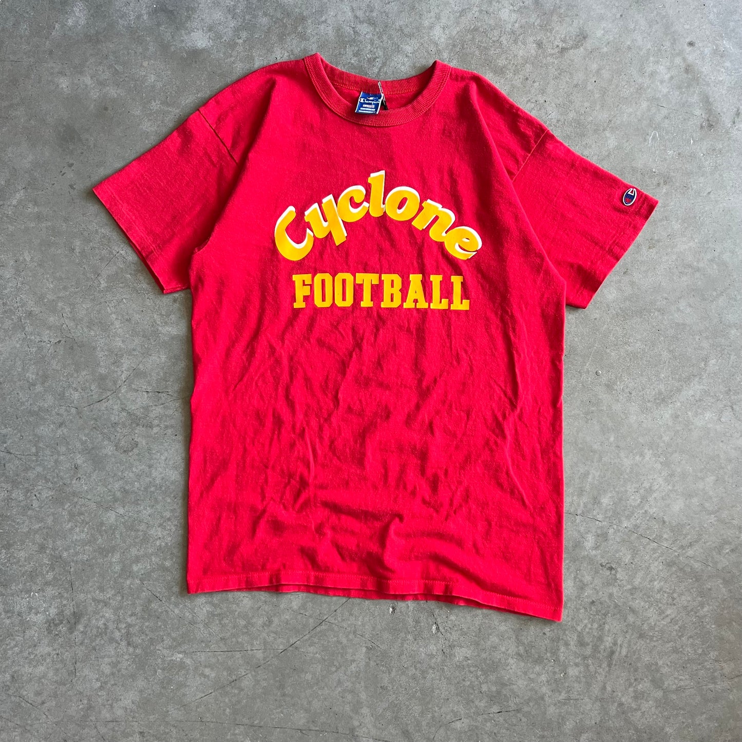 Vintage Champion “Cyclone Football” Tee