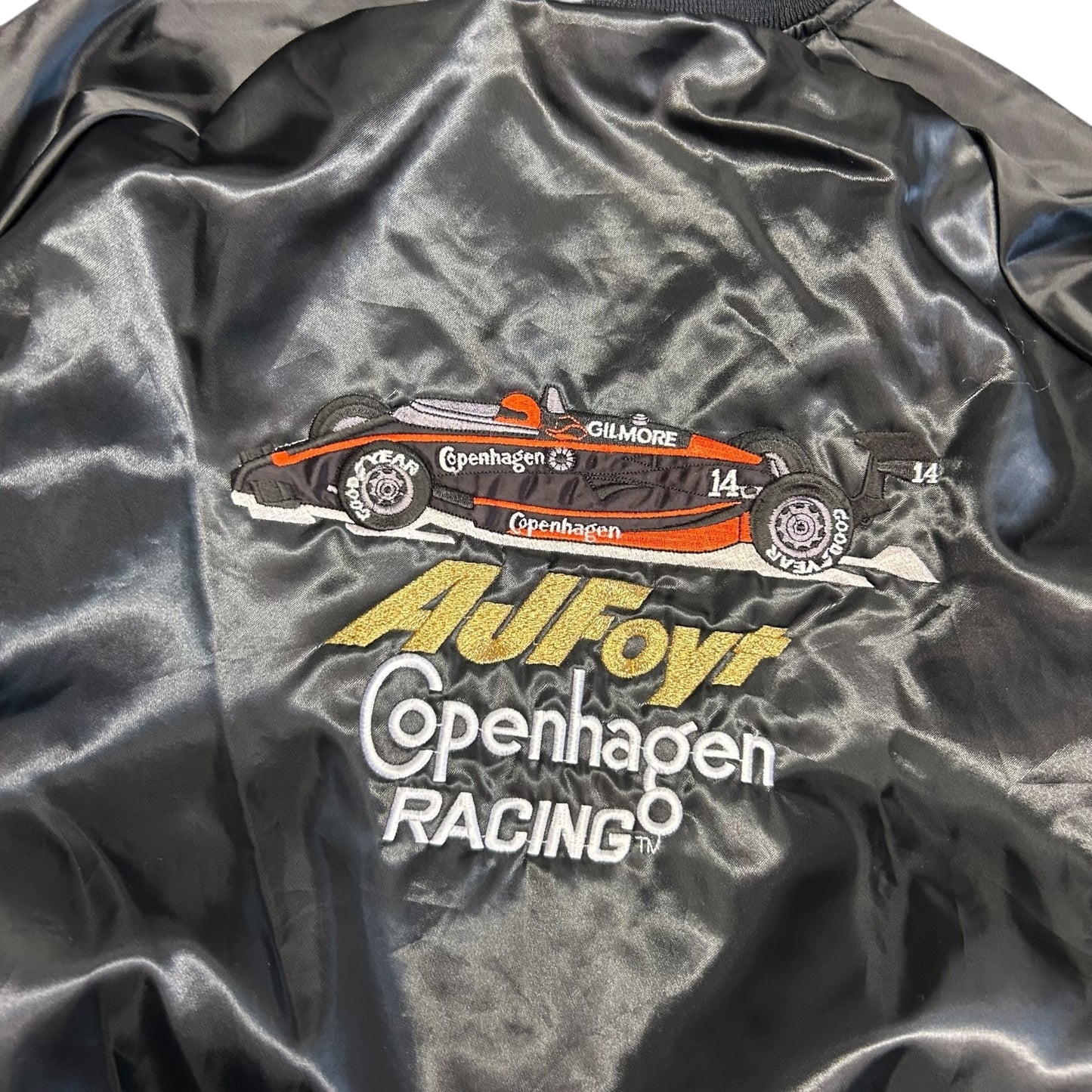 Vintage Aj Foyt Copenhagen Racing Bomber Jacket