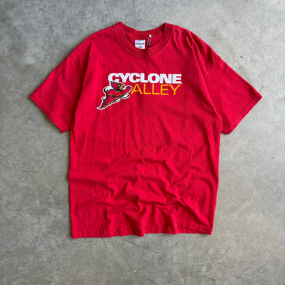 Y2K Iowa Cyclones “Cyclones Alley” Red Tee