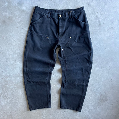 Y2K Carhartt Black Double Knee Carpenter Pants