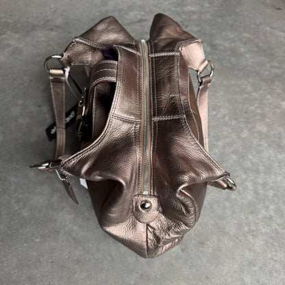 Y2K Coach SoHo Hobo Bag In Metallic Bronze