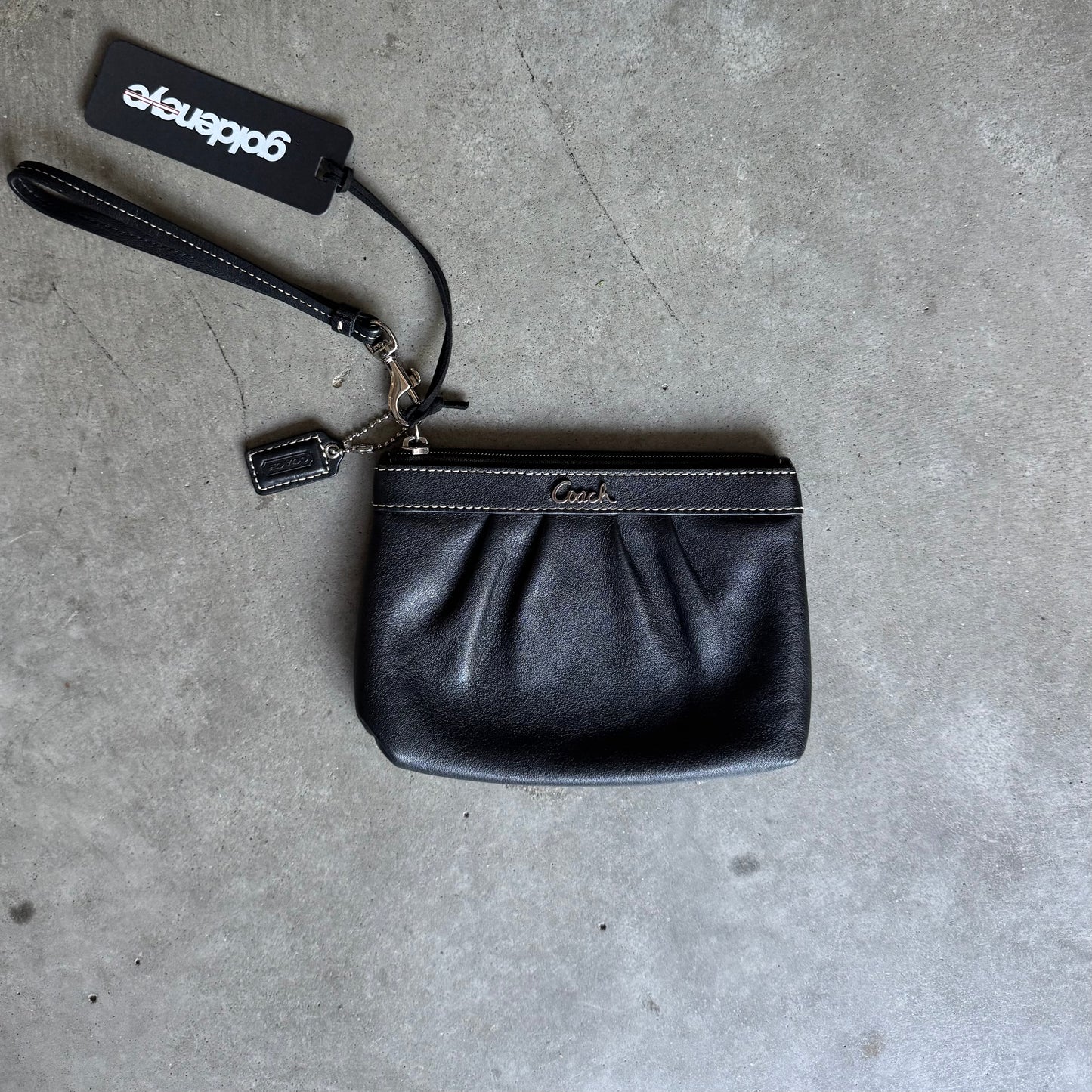Y2K Coach Black Wallet Pouch