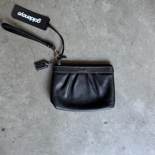 Y2K Coach Black Wallet Pouch