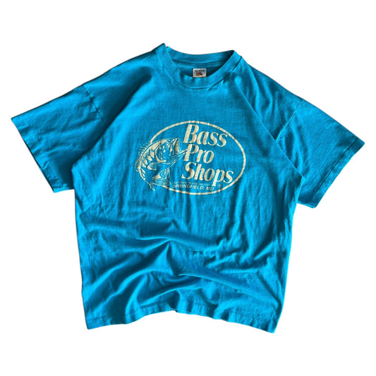 Vintage Bass Pro Shops Headquarters Teal T Shirt