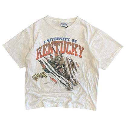 Vintage University Of Kentucky Scratch Through Tee