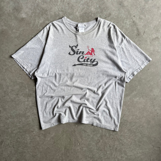 Vintage Sin City Devil Girl Tee
