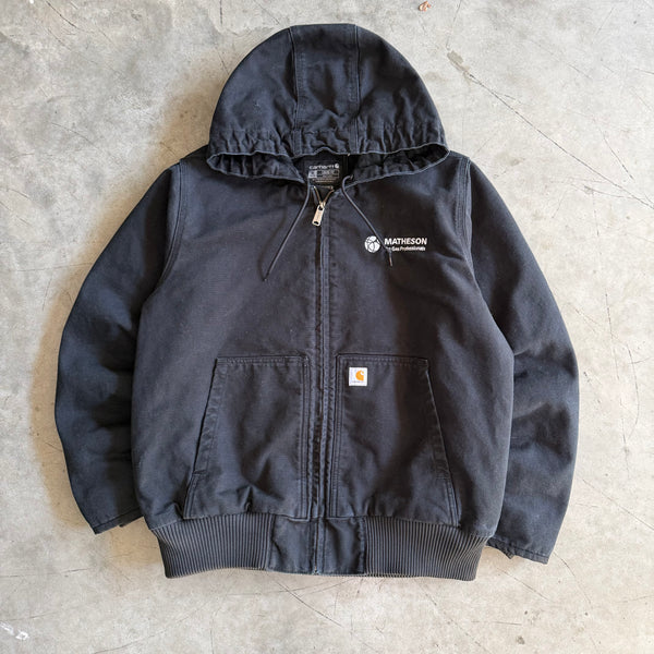 Carhartt ‘J130 BLK’ Women’s Loose Fit Black Hooded Jacket