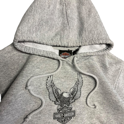 Woman’s Harley Davidson Eagle Emblem Glitter Hoodie