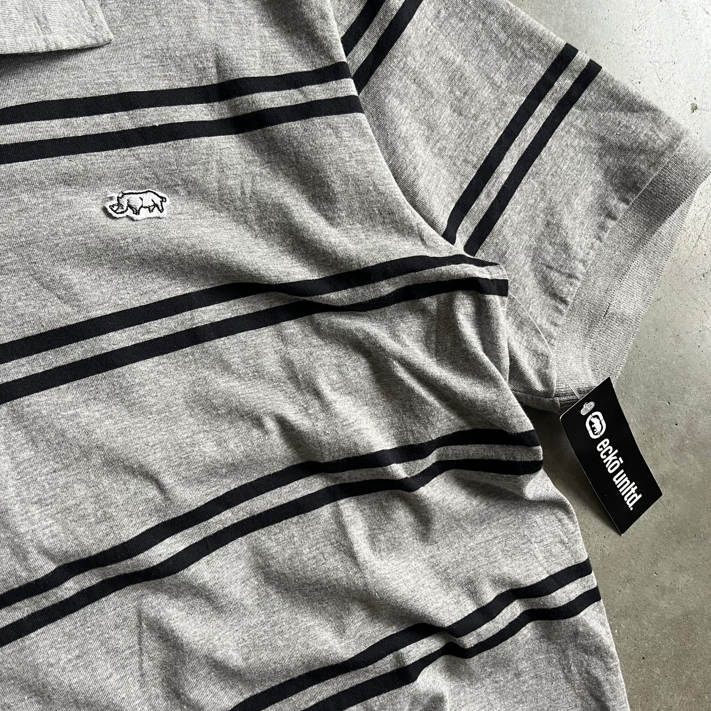 Y2K Ecko Unltd Rhino Polo Shirt XL