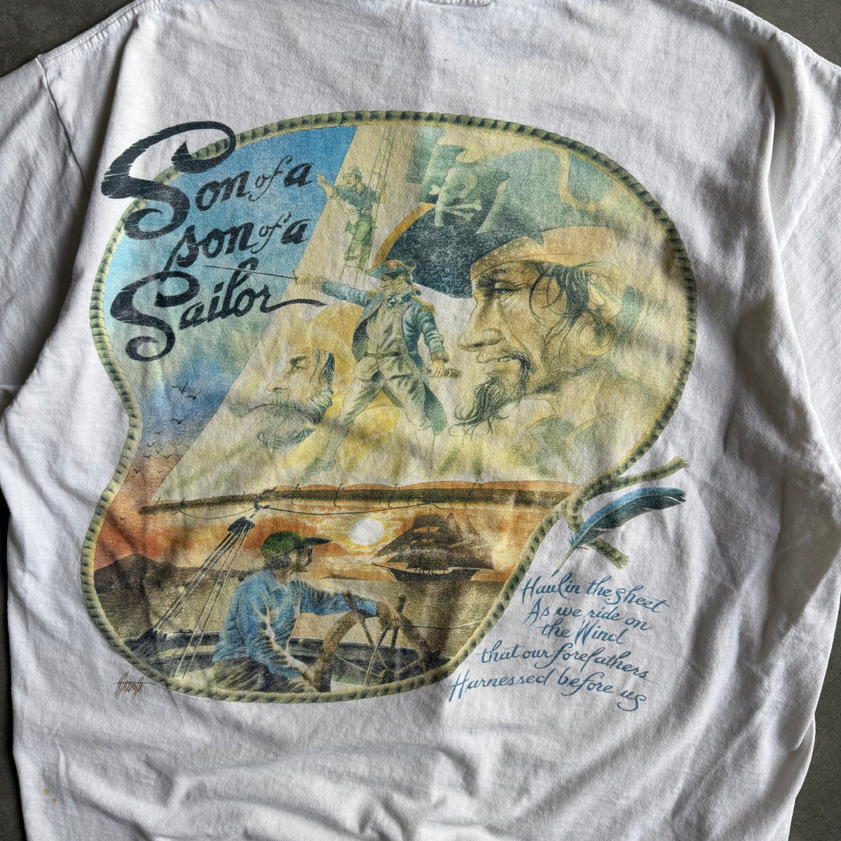 Vintage Jimmy Buffett "Son Of A Son Of A Sailor..” Band Tee