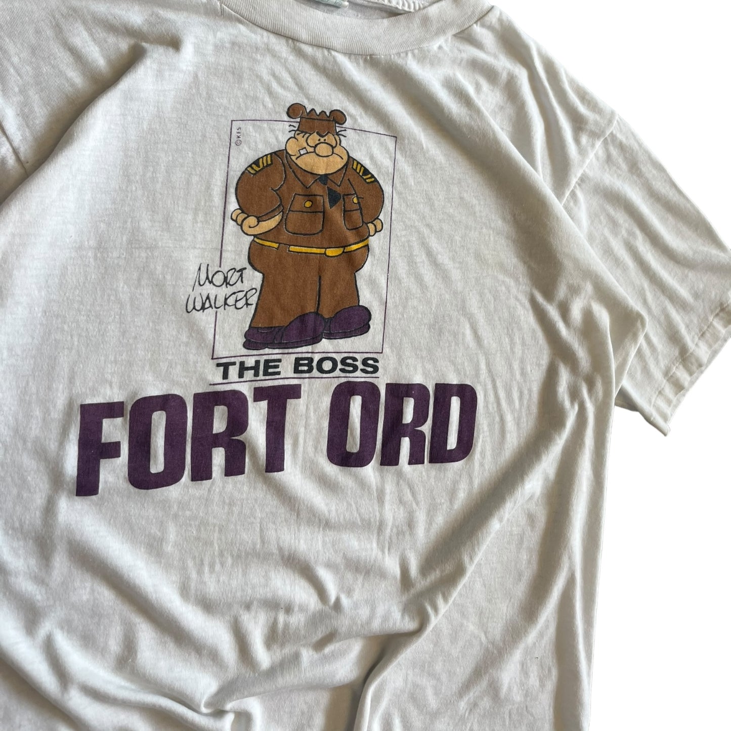 Vintage Mort Walker The Boss T Shirt