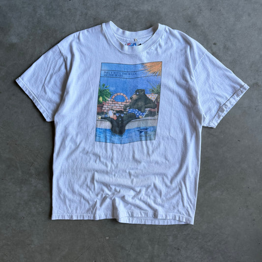 Vintage Princor “Party With the Bulls And The Bears” Art Tee