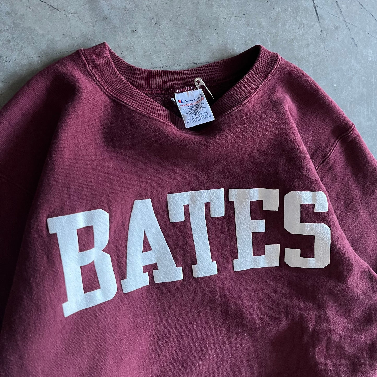 Vintage Bates Champion Reverse Weave Sweatshirt