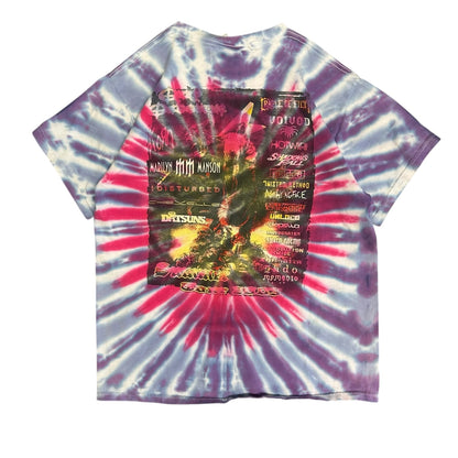 Vintage OzzFest 2003 Demon Soldier Tie Dye T Shirt