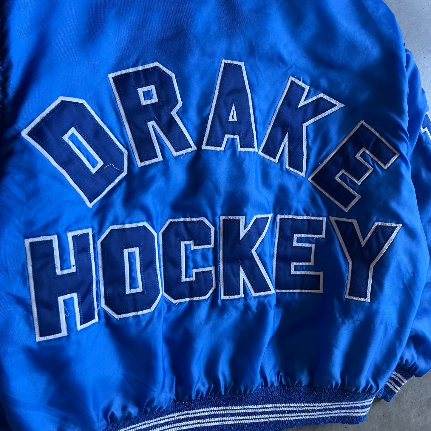 Vintage Drake Hockey Varsity #14 Jacket