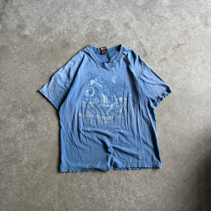 Vintage Harley Davidson Distressed Midnight Train Tee