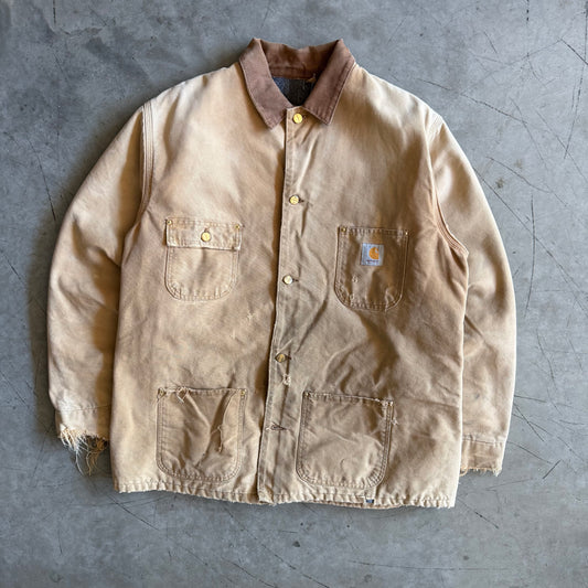 Carhartt ‘6BLC’ Tan Blanket Lined Chore Coat