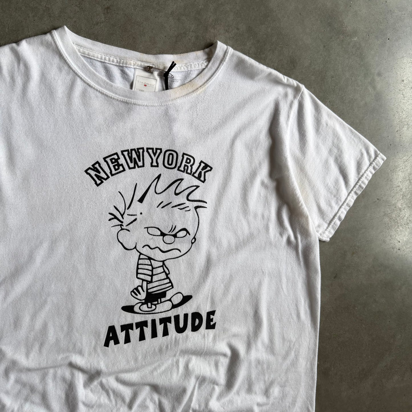 Vintage Stedman Calvin New York Attitude Tee