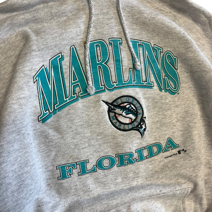 Vintage Nutmeg Florida Marlins MLB Hoodie