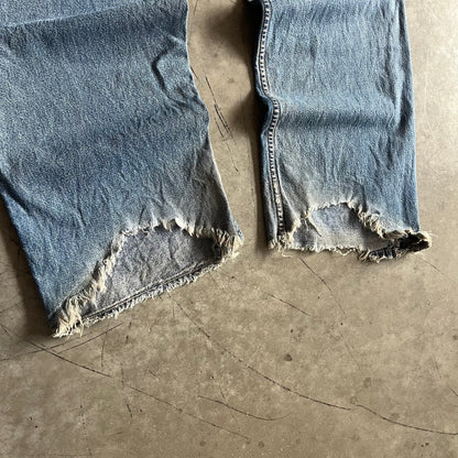 Vintage Women’s Levi’s L2 Piped Thrashed Skater Jeans